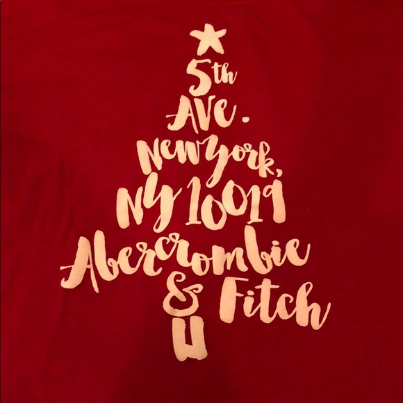 Abercrombie Holiday Pajama Top - Picture 2 of 4